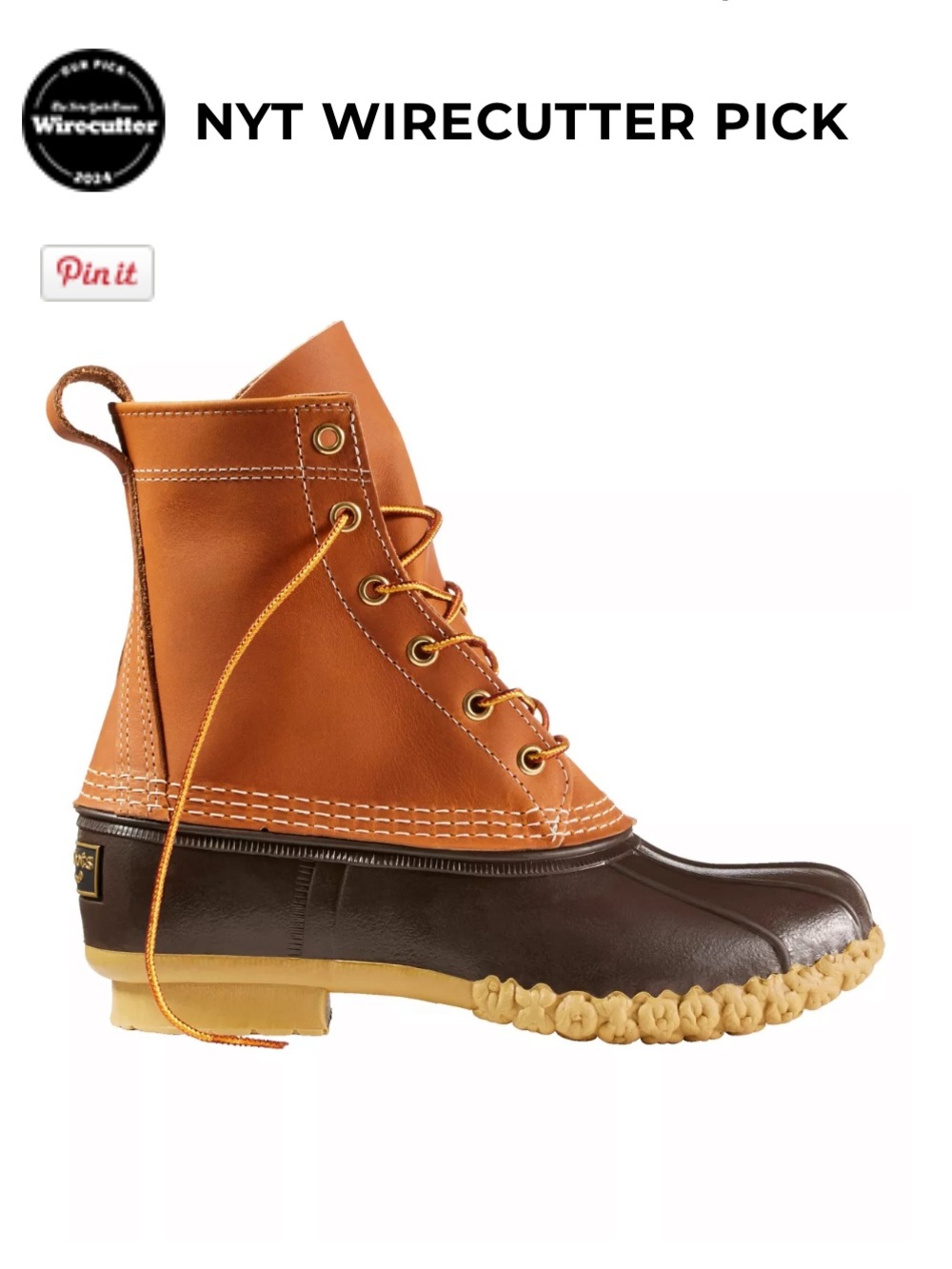 Target Women's Two-Tone Duck Boot - Brown and Tan